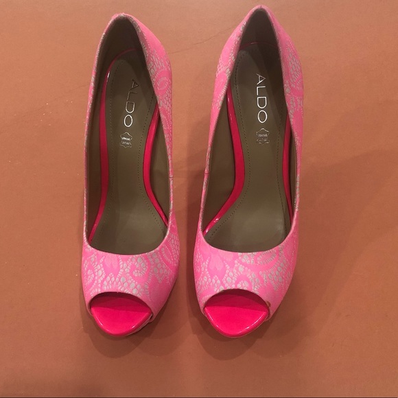 Aldo Neon Pink Heels | Original | Unworn - Picture 4 of 7
